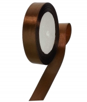 Изображение товара Стрічка атласна коричнева 20мм А031